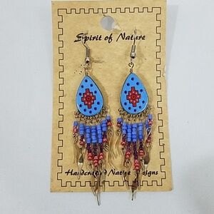 2/$20 Blue Fashion Earrings Nwt